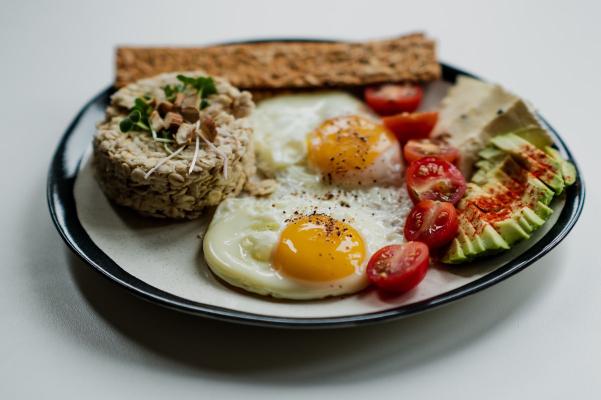 Healthy meal prep containers with nutritious whole foods