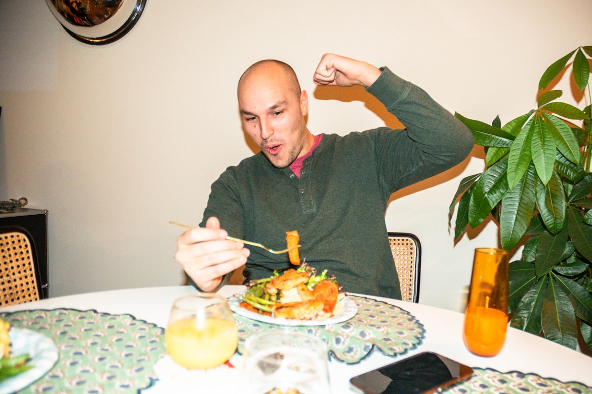 Active men nutrition training